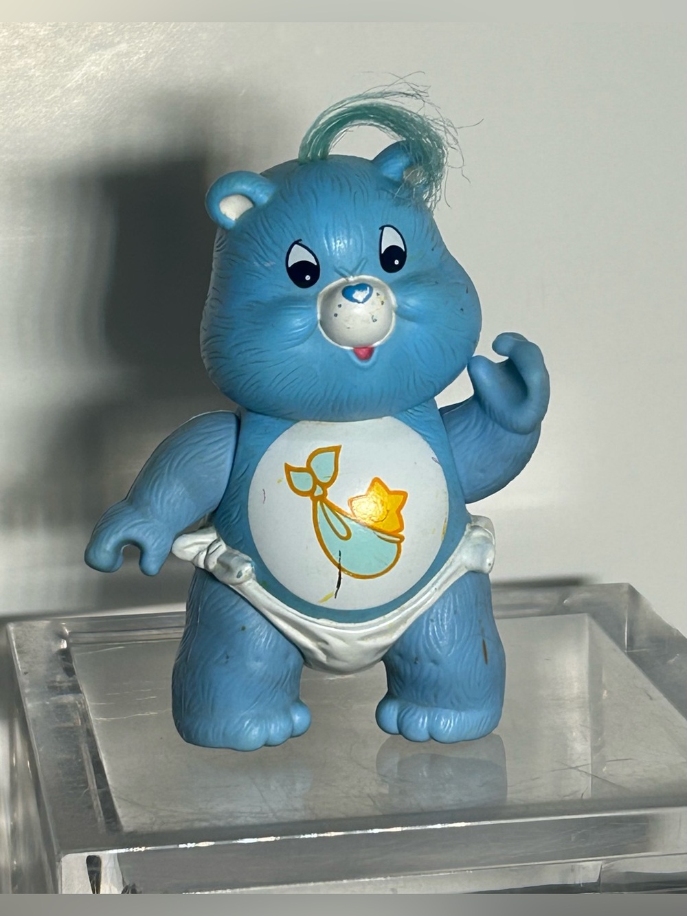 Vintage 1984 Baby Tugs Bear Posable Figurine